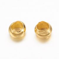2013 Klämpärlor 2,5mm guld 100stk