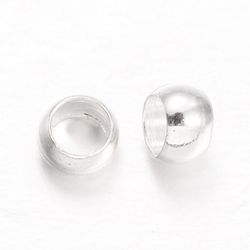 2014 Klämpärlor silver 3,2mm 100stk