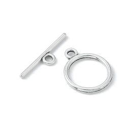 2195 Toggle lås silver styckvis