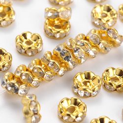 2220 Strass rondell 8mm vågig kant grad A- 30 stk