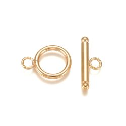 2251 Toggle lås rostfritt 2 pack