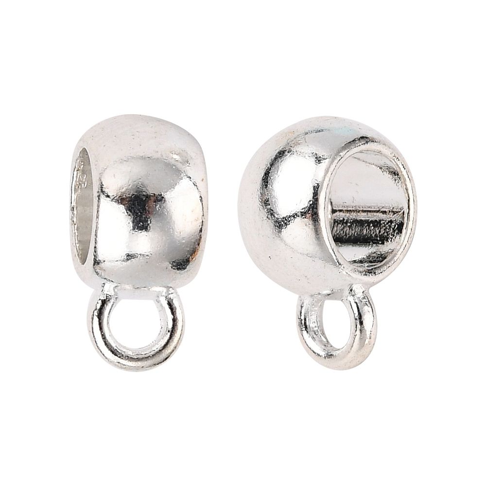 2253 Bails silver 8x5mm