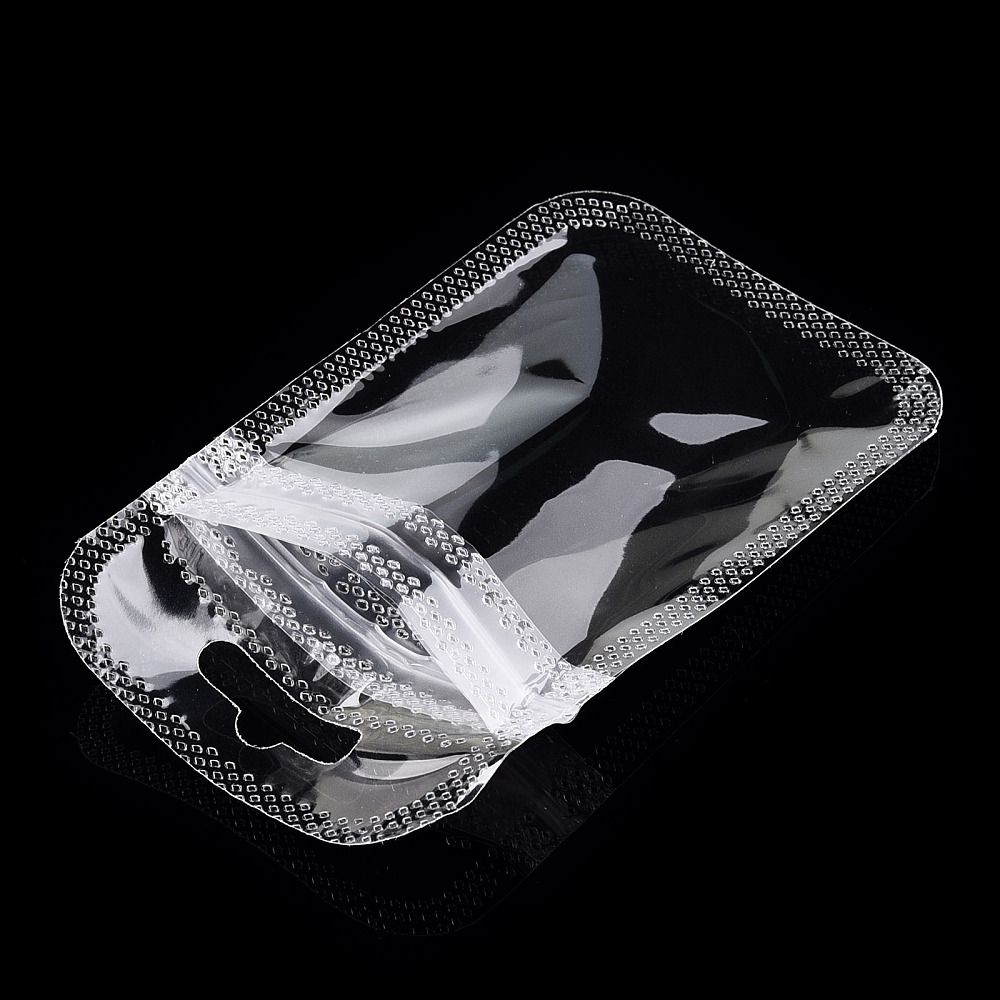 3053 Transparent plastpåse med zipp 9x5cm  20stk