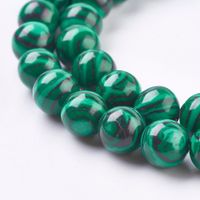 3107 syntetisk Malachite 8mm