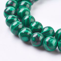 3107 syntetisk Malachite 8mm
