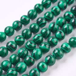 3107 syntetisk Malachite 8mm