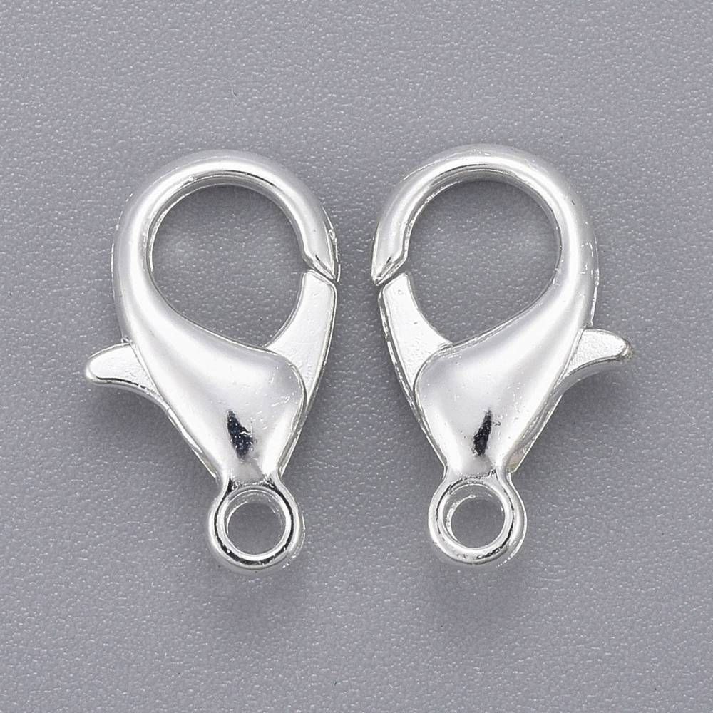 3108 Klolås silver 14mm 50 stk