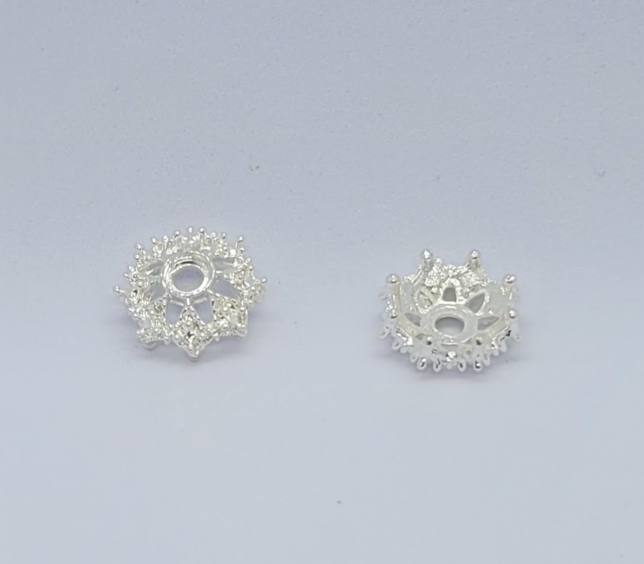 3201 exclusiv pärlhatt med rhinestones silver 15mm