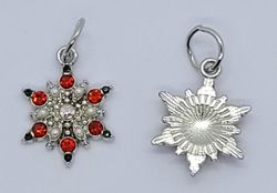 3243 Berlock stjärna jul rhinestone