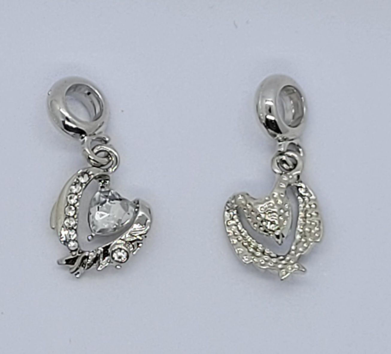 3254 Berlock änglavingar med rhinestone