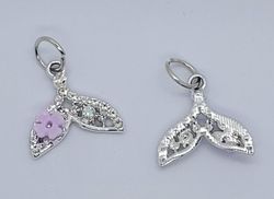 3255 Berlock fena rhinestones lila
