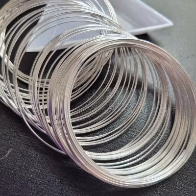 96 Memory wire 20 varv silver