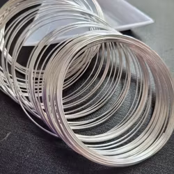 96 Memory wire 20 varv silver