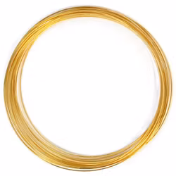 3227 Memory wire 20 varv guld