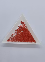 Toho 11/0 ( 45A ) röd opak 40gram