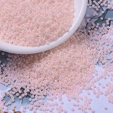 RR0427 Miyuki seed beads opaque light pink luster 11/0, 10gram