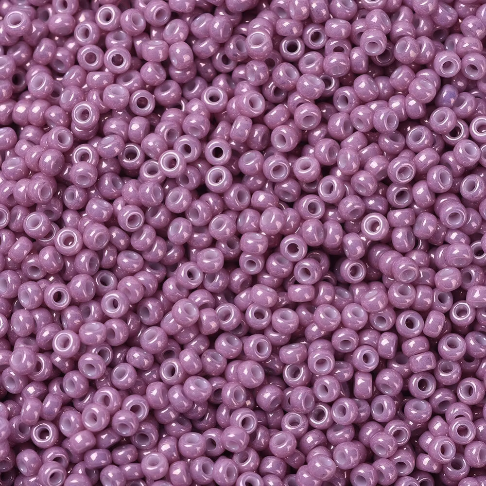 RR1867 Miyuki seed beads opaque dark orchid luster 11/0, 10gram