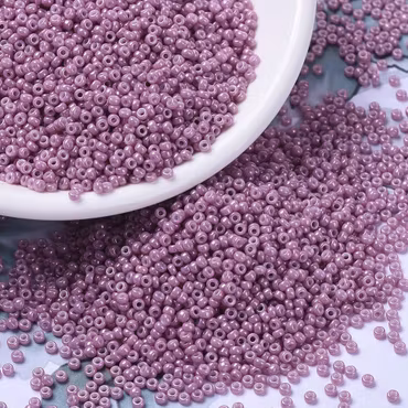 RR1867 Miyuki seed beads opaque dark orchid luster 11/0, 10gram