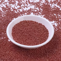 RR0426 Miyuki seed beads opaque red luster 11/0, 10gram