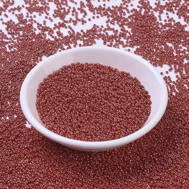 RR0426 Miyuki seed beads opaque red luster 11/0, 10gram
