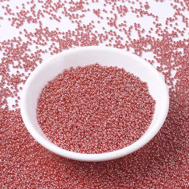 RR0425 Miyuki seed beads opaque cadillac red luster 11/0, 10gram