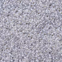 RR01 Miyuki seed beads silverlined crystal 11/0, 10gram