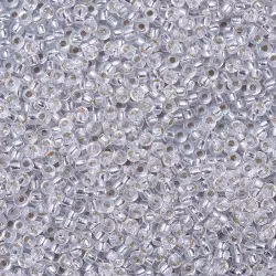 RR01 Miyuki seed beads silverlined crystal 11/0, 10gram