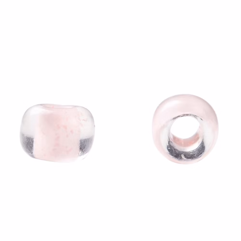 Toho 11/0 ( 967 ) inside color crystal/neon rosaline lined 11/0, 10gram