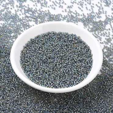 RR1021 Miyuki seed beads silverlined grey 11/0, 10gram