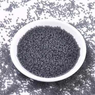RR0152F Miyuki seed beads matt transparent gray 11/0, 10gram