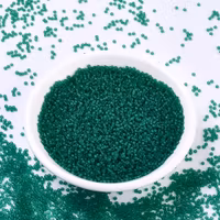 RR0147F Miyuki seed beads matt transparent emerald 11/0, 10gram