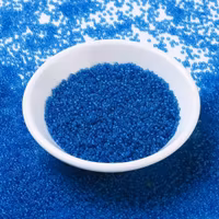 RR0149F Miyuki seed beads matt transparent capri blue 11/0, 10gram