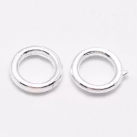 P04 Bindring silver HEL 5x1mm 50stk