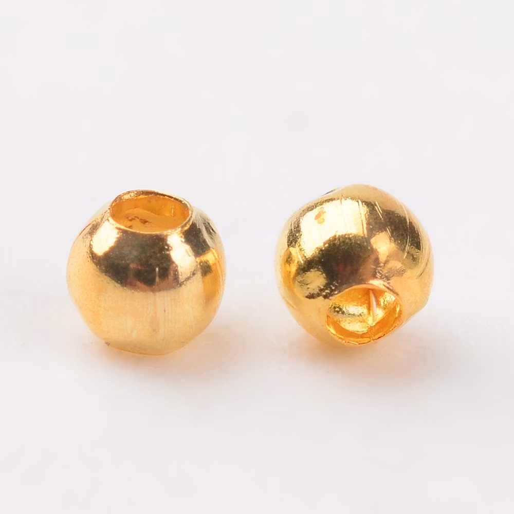 3884 Mellandelspärlor i järn 2mm ca 300stk