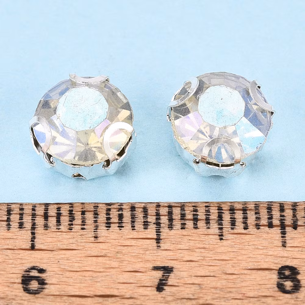 3895 Monteés sypåpärlor i mässing ab 8,1mm 15 stk