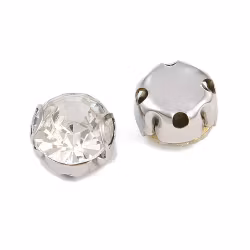 3896 Monteés sypåpärlor 201 rostfritt stål 8,1mm 15 stk