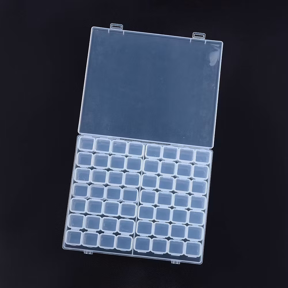 3921 Förvaringslåda 56 burkar i polypropylen plast