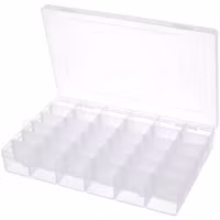 3922 Förvaringslåda 36 burkar justerbara avdelare