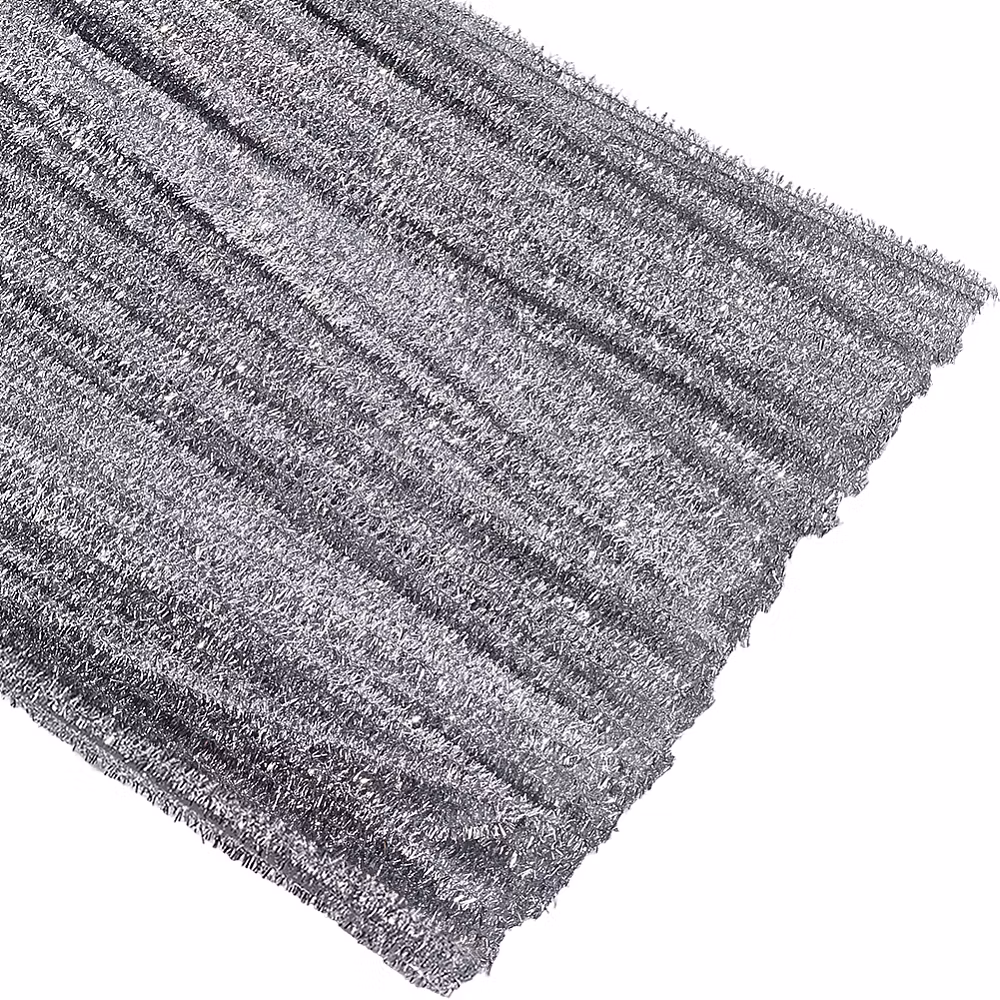 3926 Piprensare silverglitter 50 stk