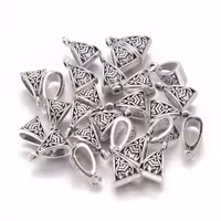 3943 Bail/berlockhänge tibetansk 15x10mm 10stk