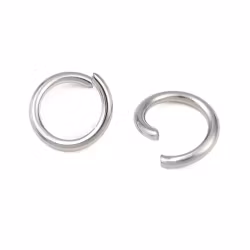 3950 Bindring rostfritt stål 6x0,8mm 100 stk