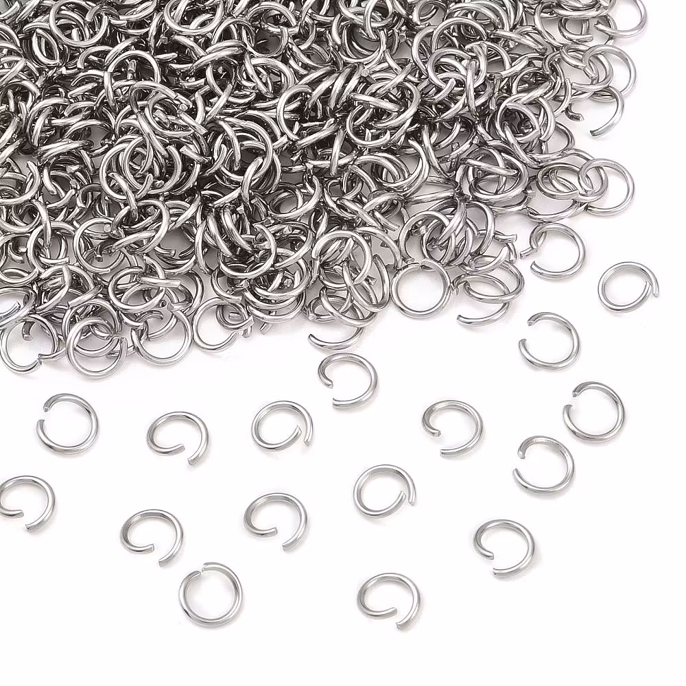 3950 Bindring rostfritt stål 6x0,8mm 100 stk