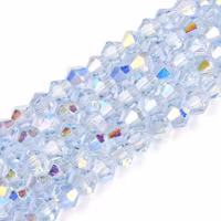 3961 Bicone glas light blue 4mm