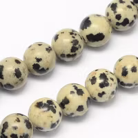 4013 Naturlig Dalmatiner jasper 4mm