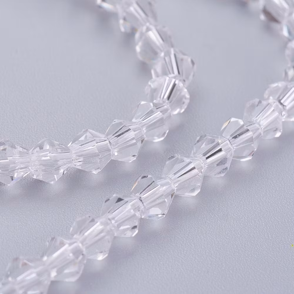 4026 Imiterad australiensisk kristall bicone 4mm clear