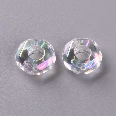 4040 Akryl mellandel ab 13mm hål: 5mm 20stk