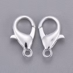 3108 Klo lås silver 14x8mm 20gram