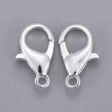 3108 Klo lås silver 14x8mm 20gram