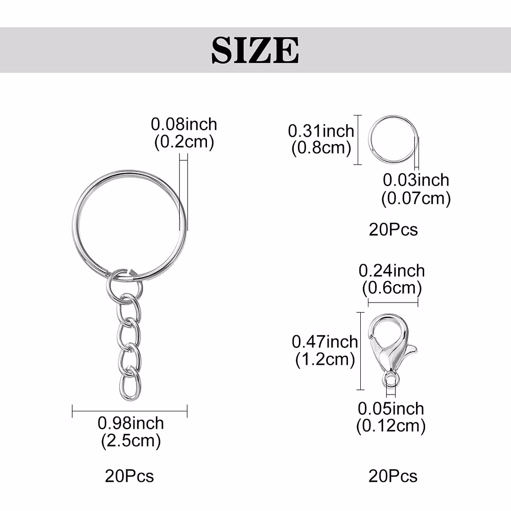 4179 Nyckelringar komplett set 10-pack