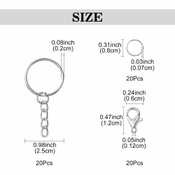 4179 Nyckelringar komplett set 10-pack